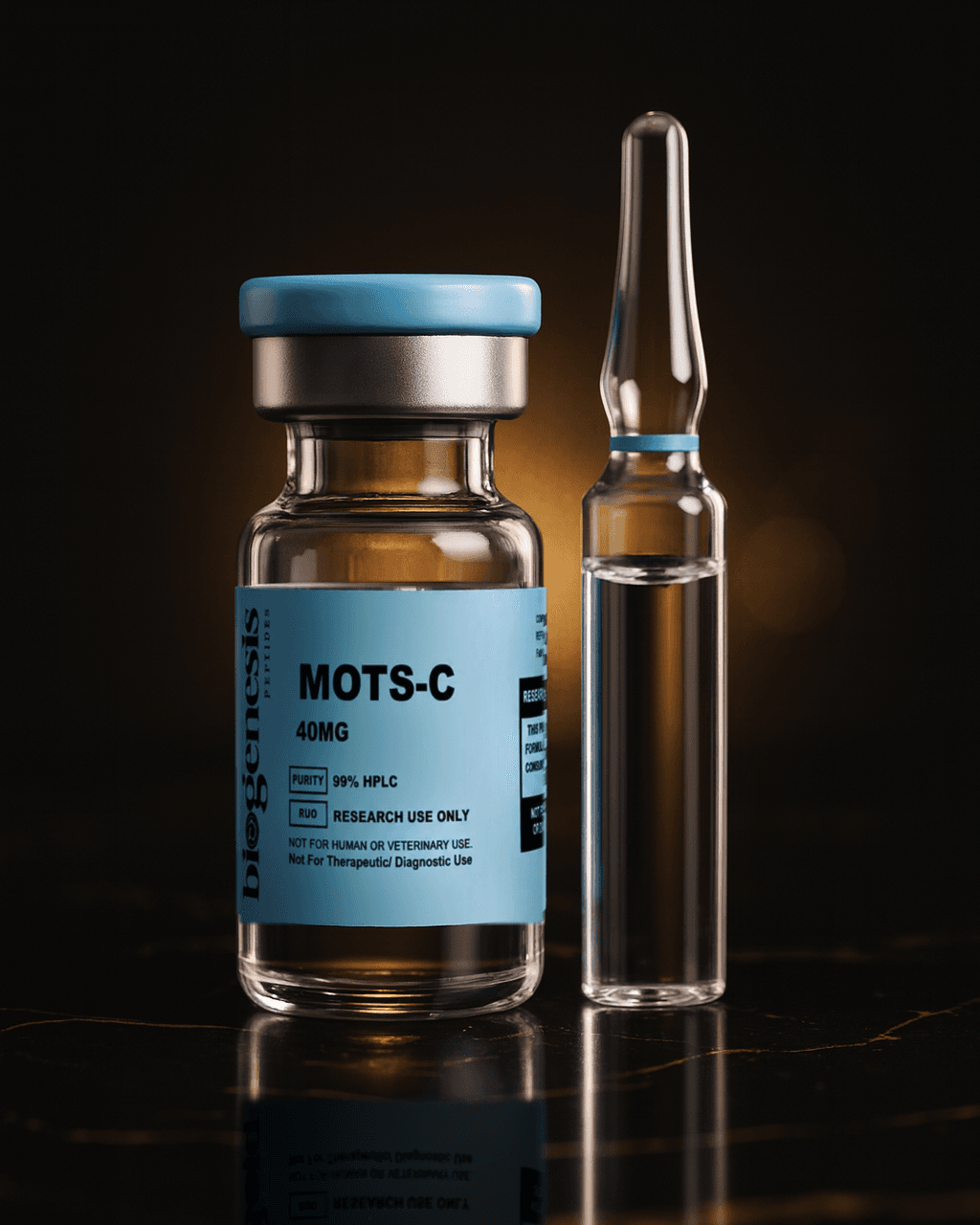 Biogenesis® MOTS-C 40mg – Peptídeo Liofilizado — foto 1