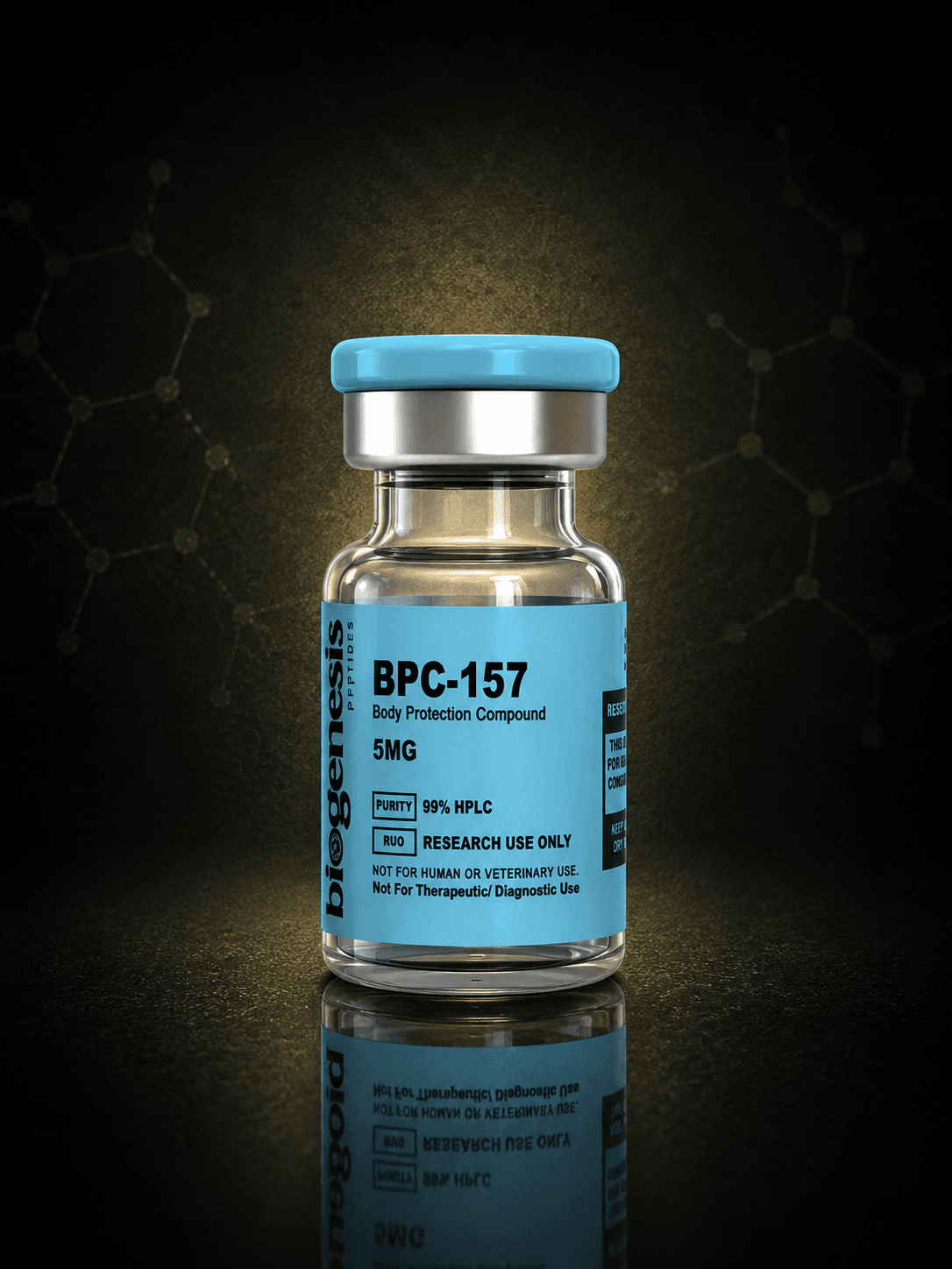 Biogenesis® BPC-157 5mg – Peptídeo Liofilizado — foto 1