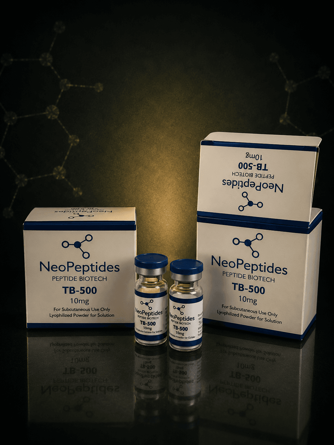 NeoPeptides® TB-500 10mg – Peptídeo Liofilizado acompanha Água bacteriostática — foto 1