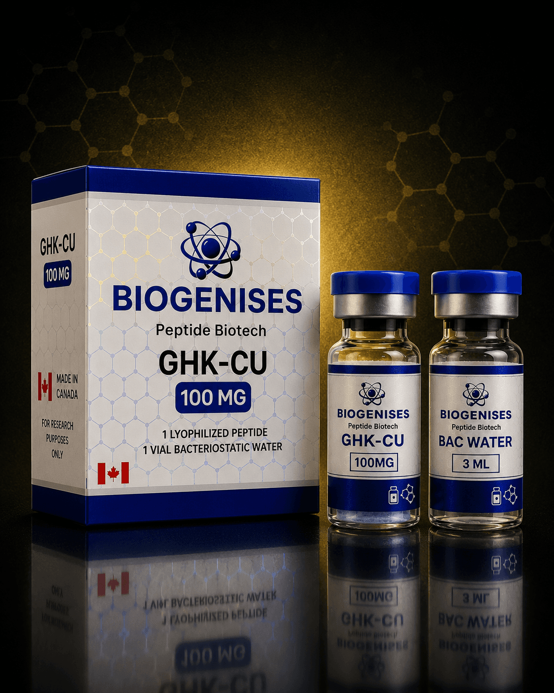 Biogenesis® GHK-Cu 100mg
